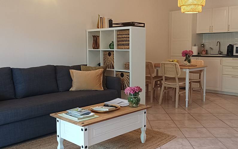 Haus Wohnzimmer Imperia San Bartolomeo al Mare Ferienhaus auf dem land - Wohnzimmer