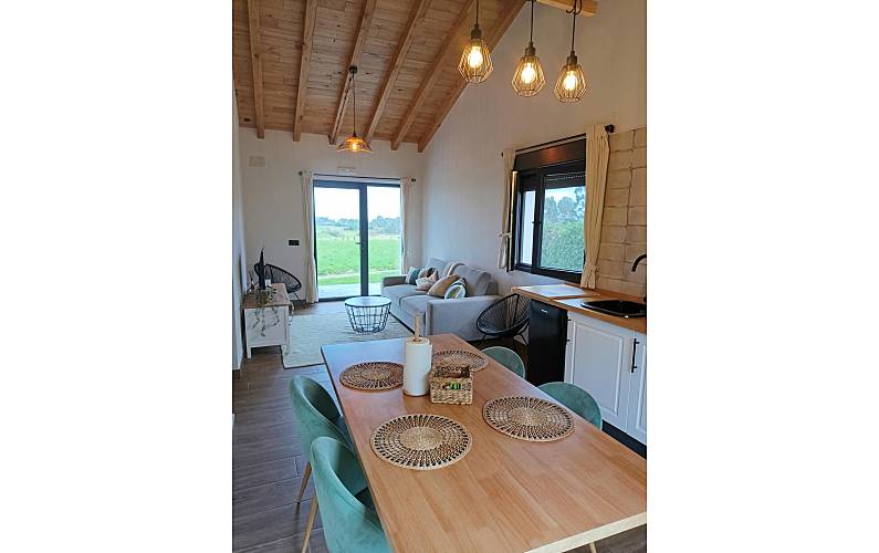 Wohnung mit 2 Zimmern, 5 Km bis zum Strand Asturien - Küche