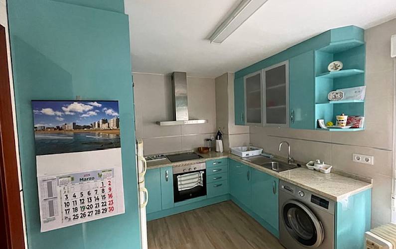 Wohnung Küche Asturien Gijón Ferienwohnung - Küche