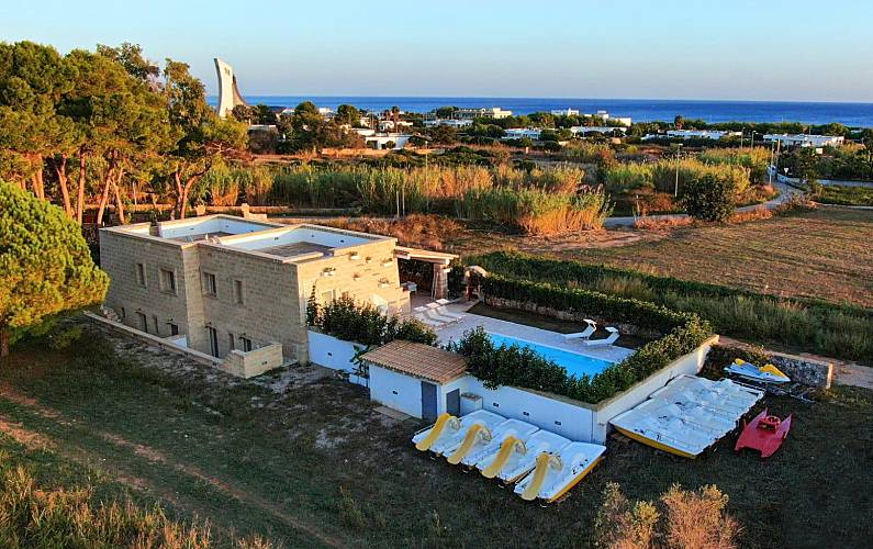 Villa Lecce Morciano di Leuca maison - 