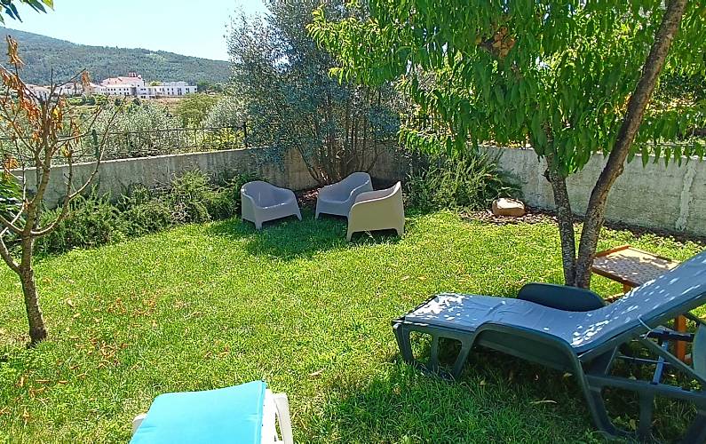 Villa Garten Coimbra Góis Villa auf dem Land - Garten