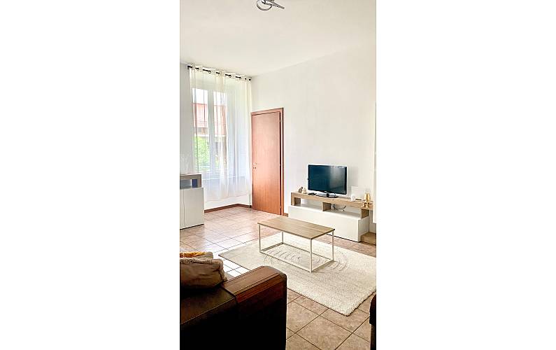 Wohnung Wohnzimmer Biella Portula Ferienwohnung - Wohnzimmer