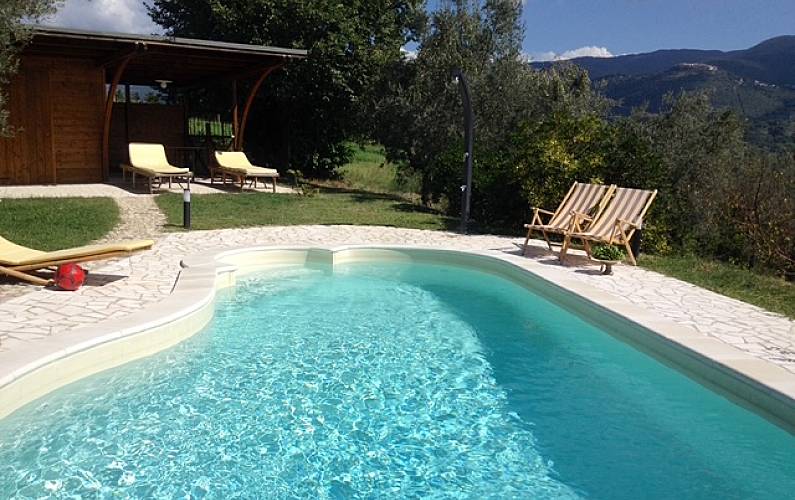 Dans Rieti Vacone Gîte maison - 