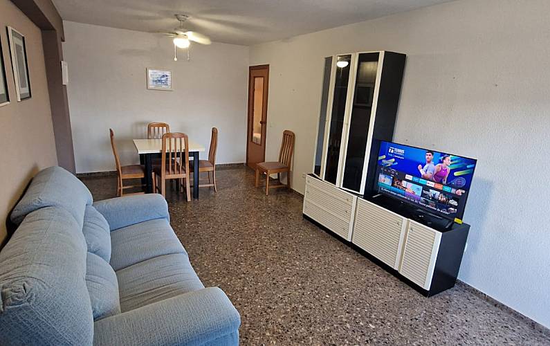 Wohnung Esszimmer Valencia Cullera Ferienwohnung - Esszimmer