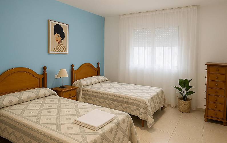 Wohnung Zimmer Pontevedra Vilanova de Arousa Ferienwohnung - Zimmer