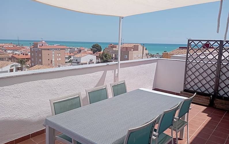 Wohnung Terrasse Castellón Moncofa Ferienwohnung - Terrasse