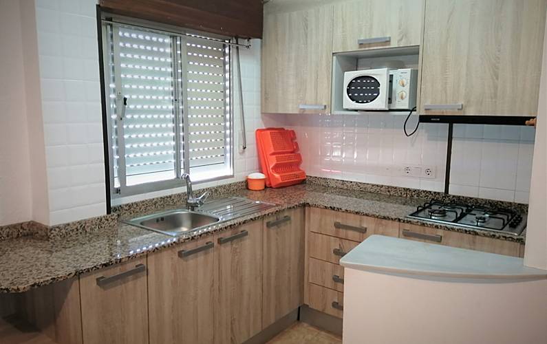 100 Kitchen Castellón Alcalà de Xivert Apartment - Kitchen