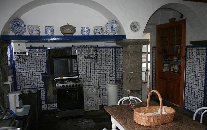 Casa Cozinha Ilha de São Miguel Lagoa - R.A.A Villa rural - Cozinha