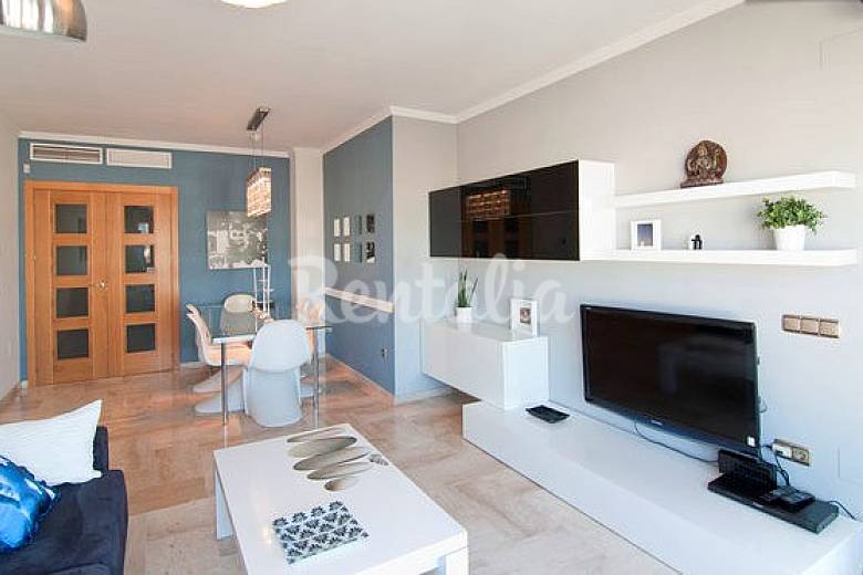 Apartamento de lujo en la playa, 10 min del centro málaga ... Cuna moderna malaga