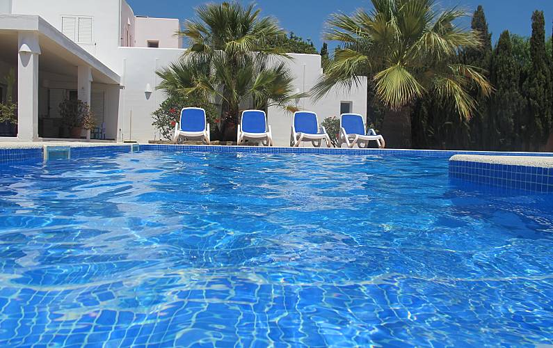 voll Außenansicht des Hauses Almería Mojácar villa - Außenansicht des Hauses