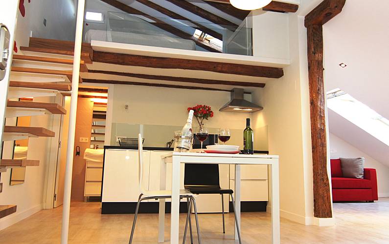 Loft Interior da casa Madrid Madrid Apartamento - Interior da casa