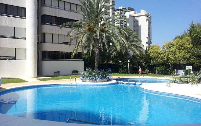 Apartamento com 2 quartos a 700 m da praia Alicante - Piscina