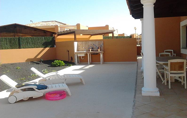 Villa Terrace Fuerteventura La Oliva villa - Terrace