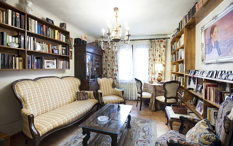 Casa Sala Saragoça Novillas Casa rural - Sala