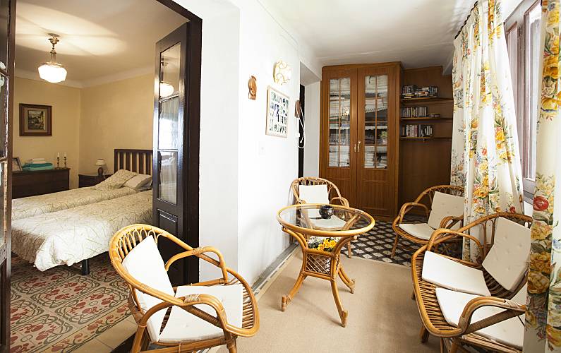 Casa Sala Saragoça Novillas Casa rural - Sala