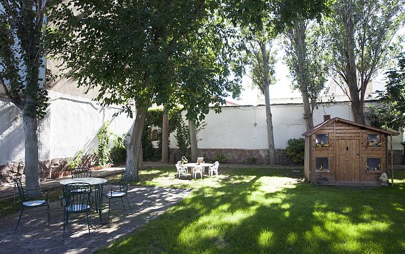 Casa Jardim Saragoça Novillas Casa rural - Jardim