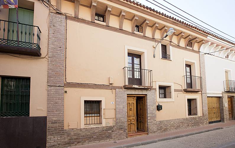 Casa Exterior da casa Saragoça Novillas Casa rural - Exterior da casa