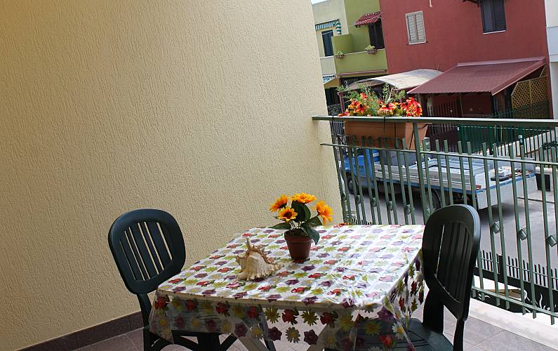 Haus Terrasse Lecce Porto Cesareo Ferienwohnung - Terrasse