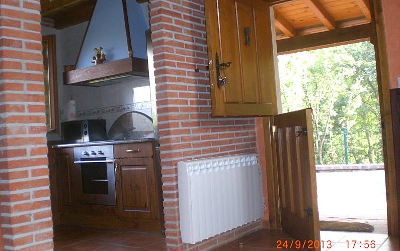 Haus Innenansicht des Hauses Cantabria Castañeda Ferienhaus auf dem land - Innenansicht des Hauses