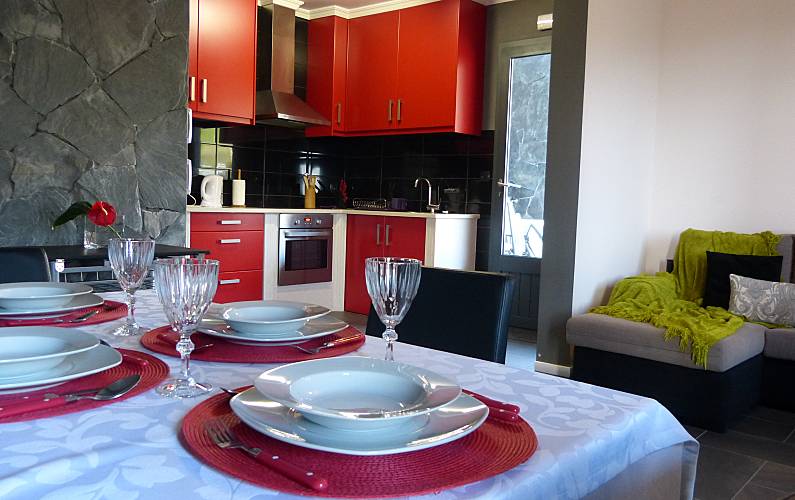 Casa Sala de Jantar Ilha da Madeira Ribeira Brava vivenda - Sala de Jantar