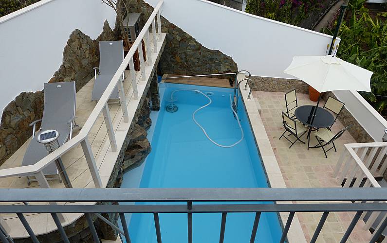 Casa Piscina Ilha da Madeira Ribeira Brava vivenda - Piscina