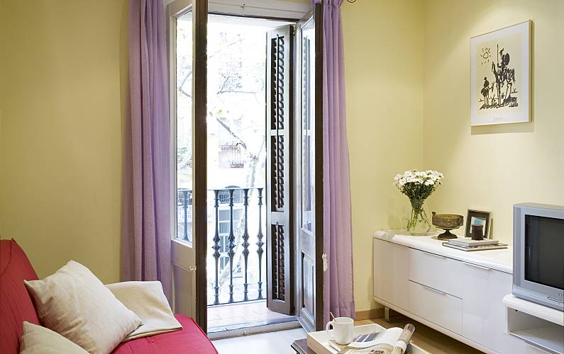 Apartamento com 2 quartos em Barcelona centro Barcelona - Sala
