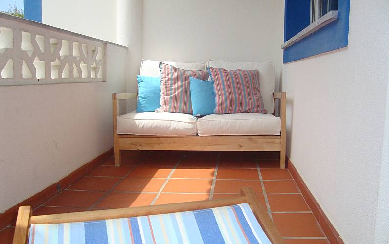 Praia Terraço Leiria Óbidos Apartamento - Terraço