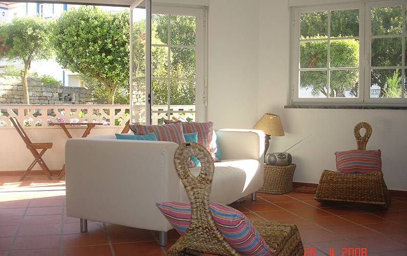Praia Sala Leiria Óbidos Apartamento - Sala