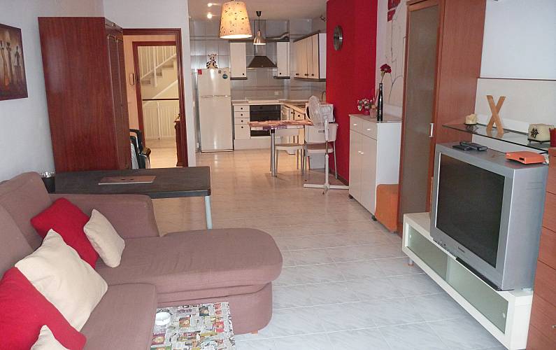 Apartamento para alugar a 150 m da praia Tarragona - Sala