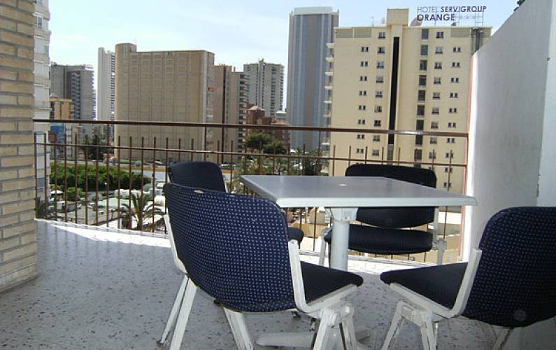 5 Terraço Alicante Benidorm Apartamento - Terraço