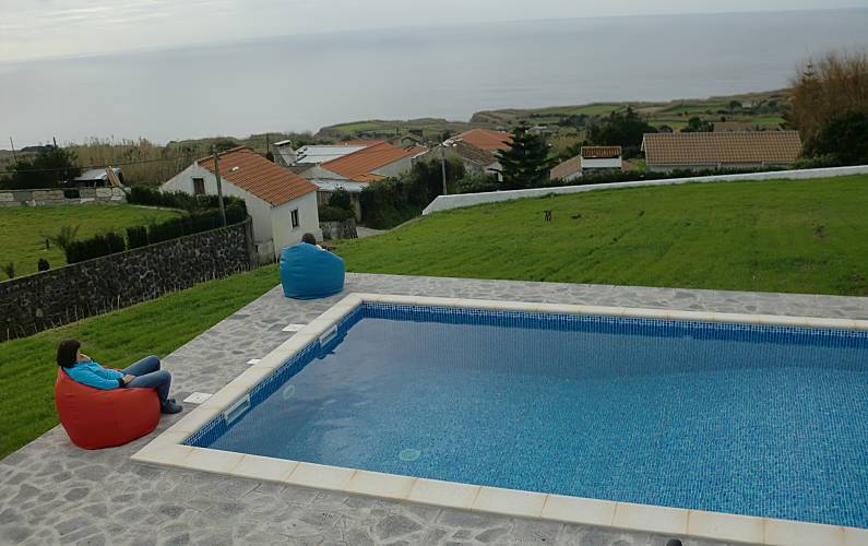 Casa Piscina Ilha de São Miguel Ponta Delgada casa - Piscina