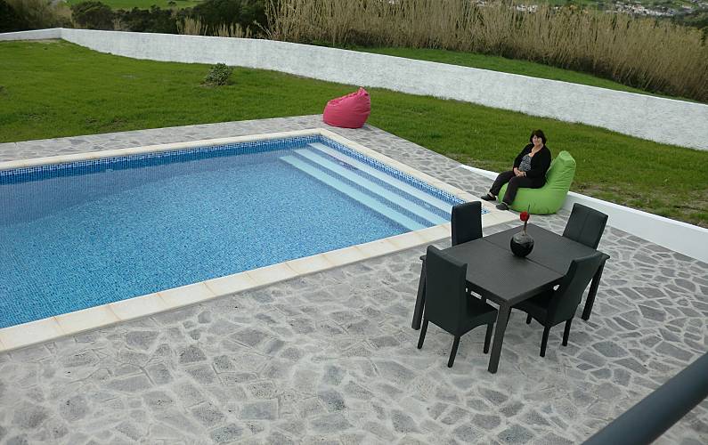 Casa Piscina Ilha de São Miguel Ponta Delgada casa - Piscina