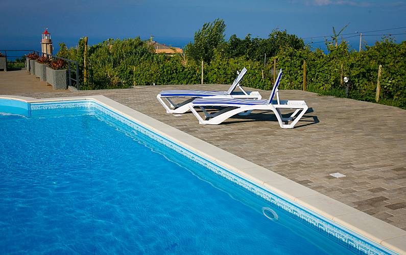 Vivenda Piscina Ilha da Madeira Santana Villa rural - Piscina