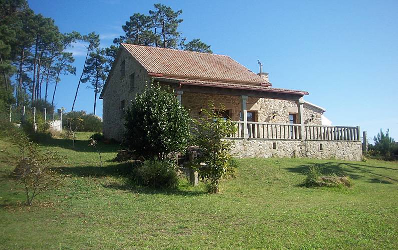 Villa Außenansicht des Hauses A Coruña Ribeira villa - Außenansicht des Hauses