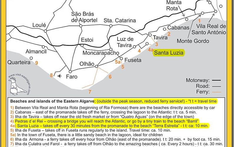 Apartamento Actividades próximas Algarve-Faro Tavira Apartamento - Actividades próximas