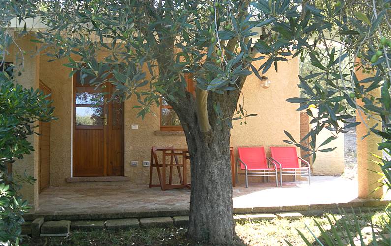 2 Terrasse Sassari Alghero Ferienwohnung - Terrasse