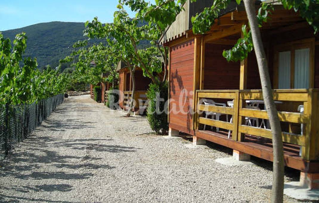 Bungalows de madera 4-6 personas con piscina Valencia