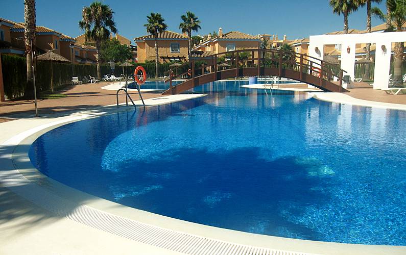 Reihenhaus Schwimmbad Almería Vera Ferienhaus - Schwimmbad