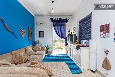 Apartamento de 2 habitaciones a 1000 m de la playa Palermo