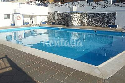 Appartamento con 1 stanza in prima linea di spiaggia Tenerife