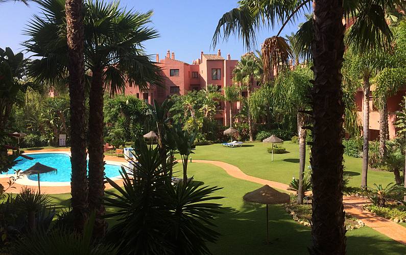Wohnung Ausicht aus dem Haus Málaga Marbella Ferienwohnung - Ausicht aus dem Haus