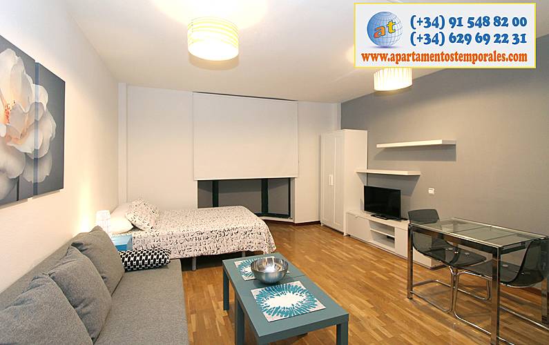 2 Sala Madrid Madrid Apartamento - Sala