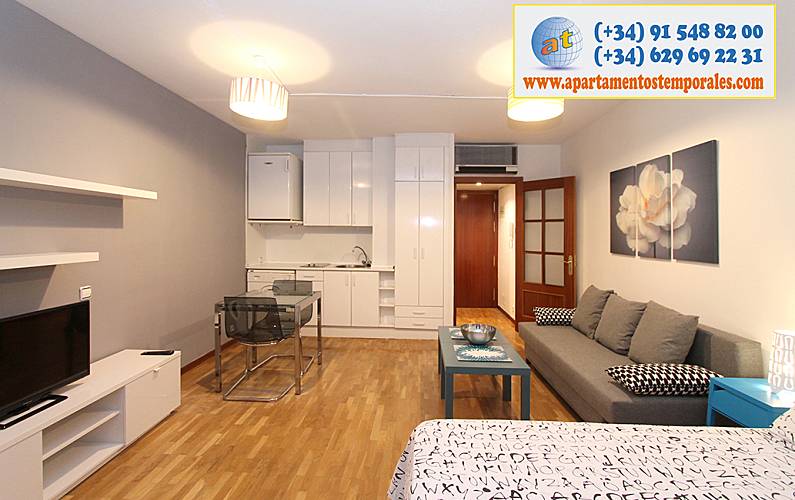 2 Sala Madrid Madrid Apartamento - Sala