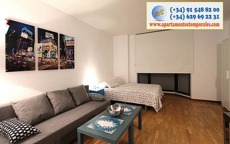 2 Sala Madrid Madrid Apartamento - Sala