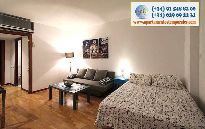 2 Sala Madrid Madrid Apartamento - Sala
