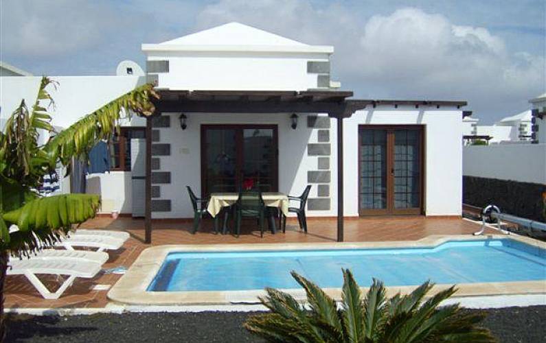 Vivenda para alugar a 500 m da praia Lançarote - Exterior da casa