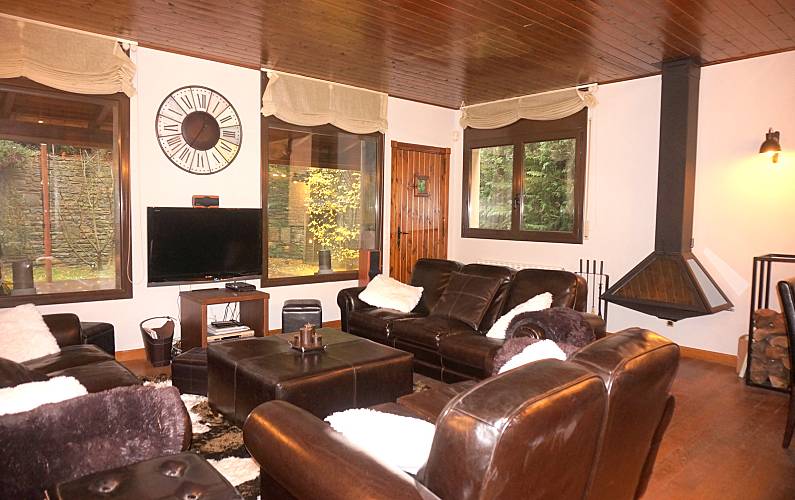 Apartamento para 8-12 pessoas Baqueira Beret Lérida - Sala