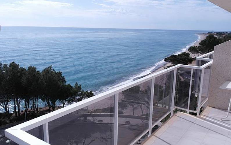 Wohnung Ausicht aus dem Haus Tarragona Mont-roig del Camp Ferienwohnung - Ausicht aus dem Haus
