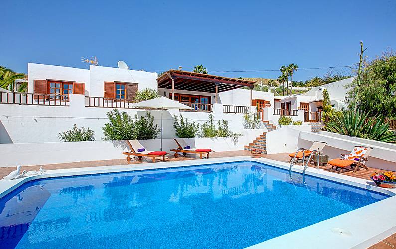 Vivenda Piscina Lançarote Teguise Villa rural - Piscina