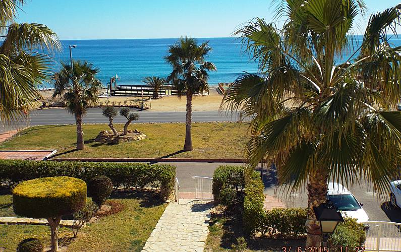 Wohnung Außenansicht des Hauses Almería Mojácar Ferienhaus - Außenansicht des Hauses